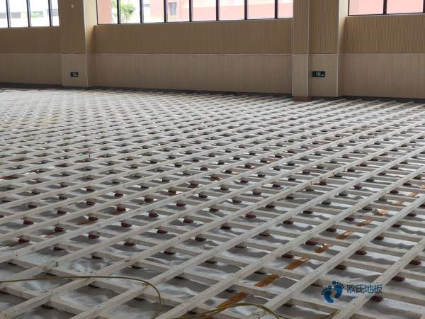 質量好體育木地板施工隊2