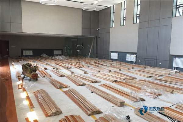 質量好體育地板施工步驟3