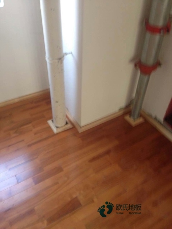 中學籃球木地板施工工藝2
