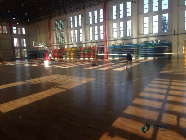 國產運動館地板施工步驟2