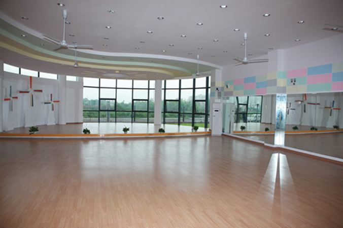 俄勒岡松舞臺運動場館木地板施工方案1