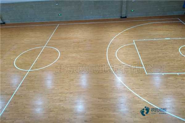 國標籃球運動地板施工工藝2