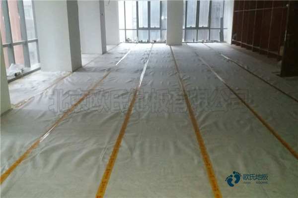 校園籃球運動地板施工步驟1