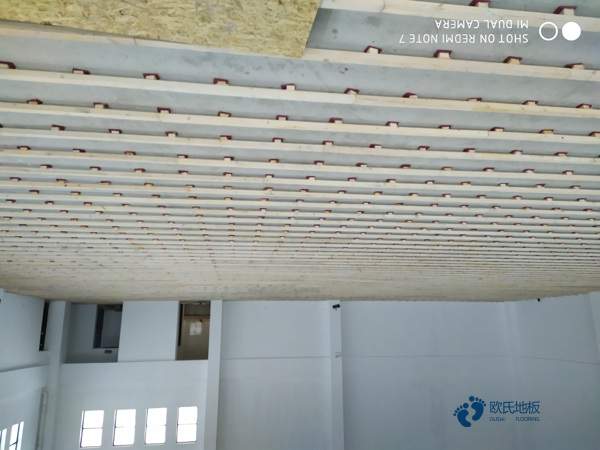 質量好籃球地板施工步驟2