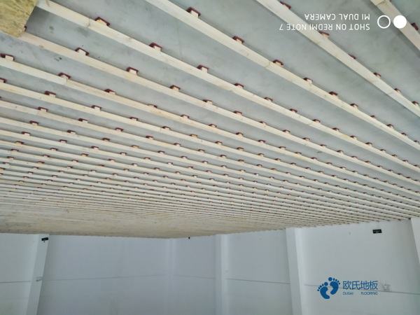 質量好籃球地板施工步驟1