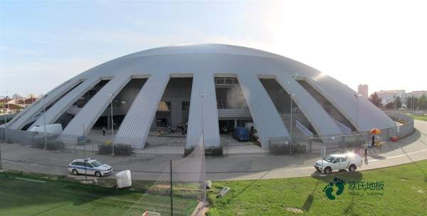 學(xué)校籃球場地木地板工藝流程1