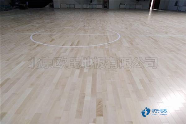 學校籃球館木地板防火1