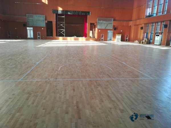單龍骨運動型地板保養知識1