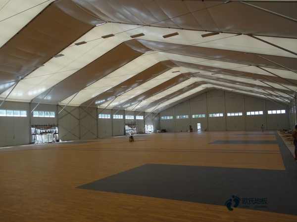籃球館木地板圖解