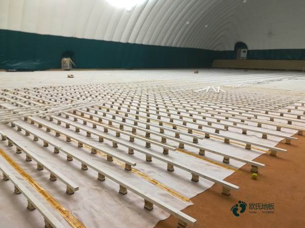 國標體育場地地板施工方案3