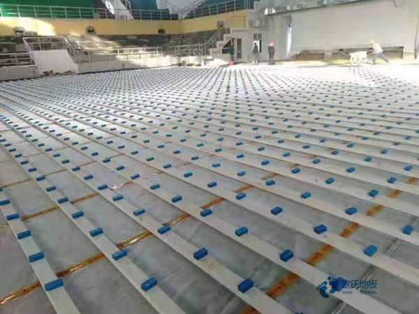 單龍骨體育場地木地板環保嗎2