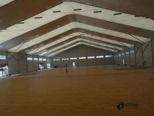 學校運動型木地板施工步驟2