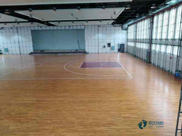 校園運動籃球地板施工方案2